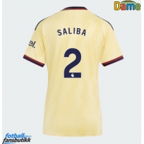 Arsenal William Saliba #2 Tredjedrakt Dame 2026-27 Kortermet